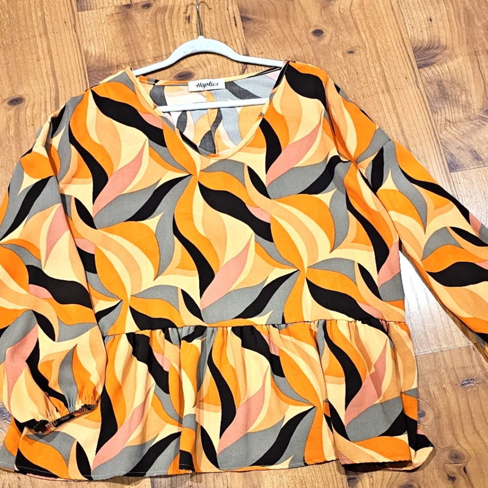 OMG Multicolor Patterned Blouse